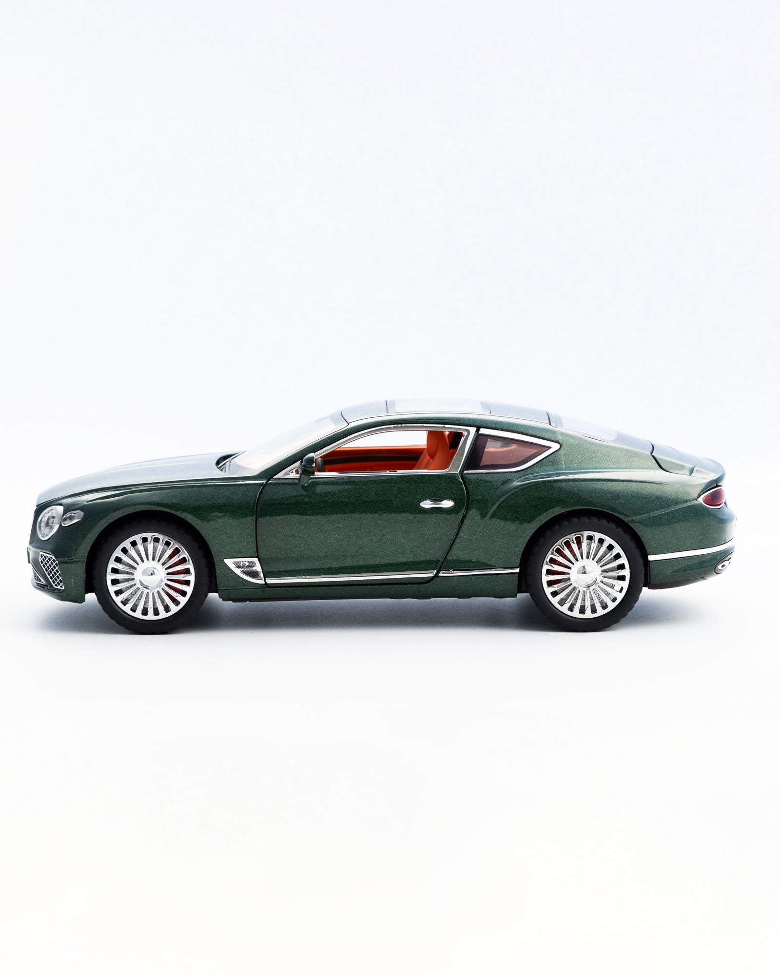 Bentley Continental GT Green Diecast Car Model 1:24 Scale - Ignition Prime