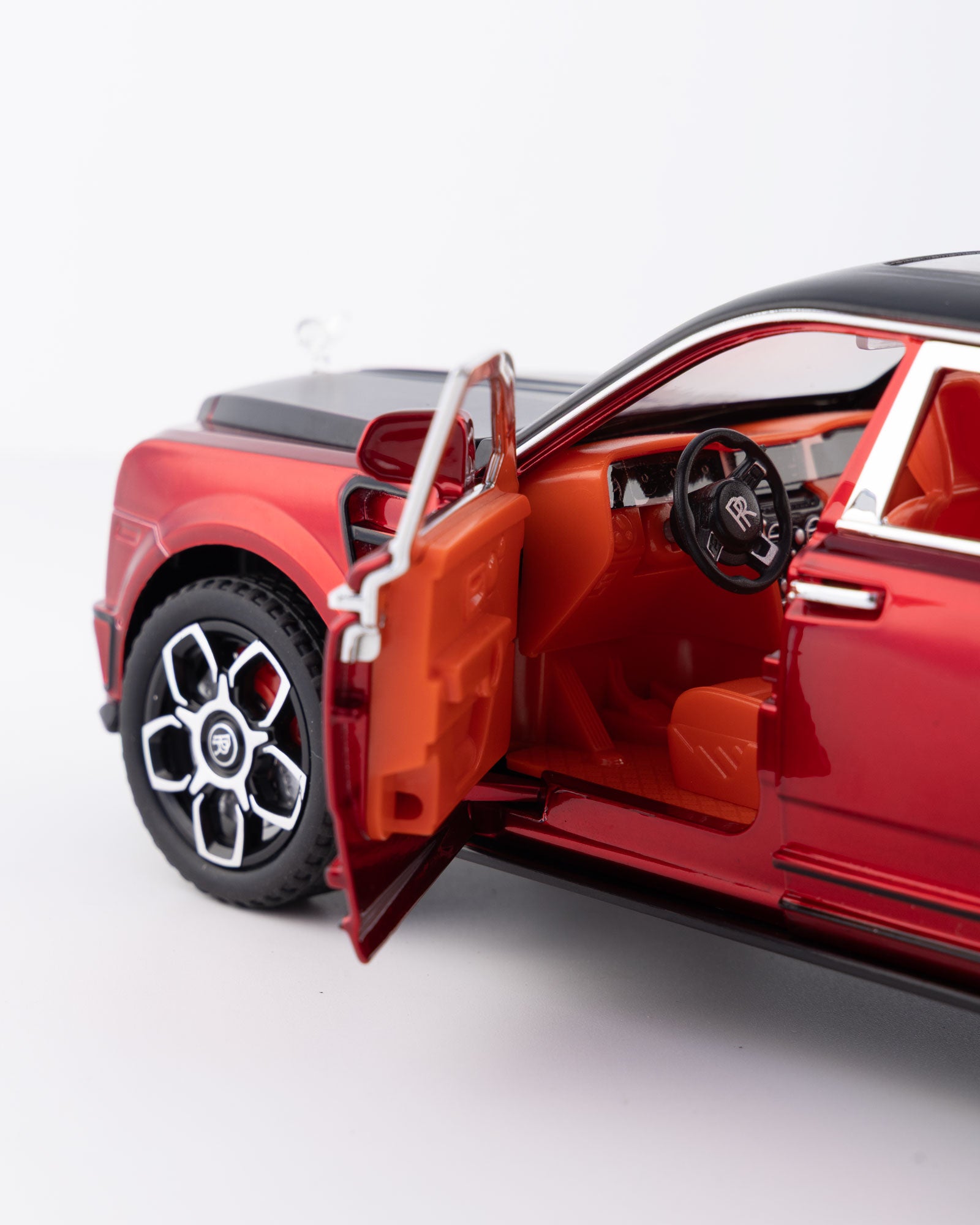 Rolls-Royce Cullinan Mansory Edition Diecast Red Car 1:24 Scale - Ignition Prime