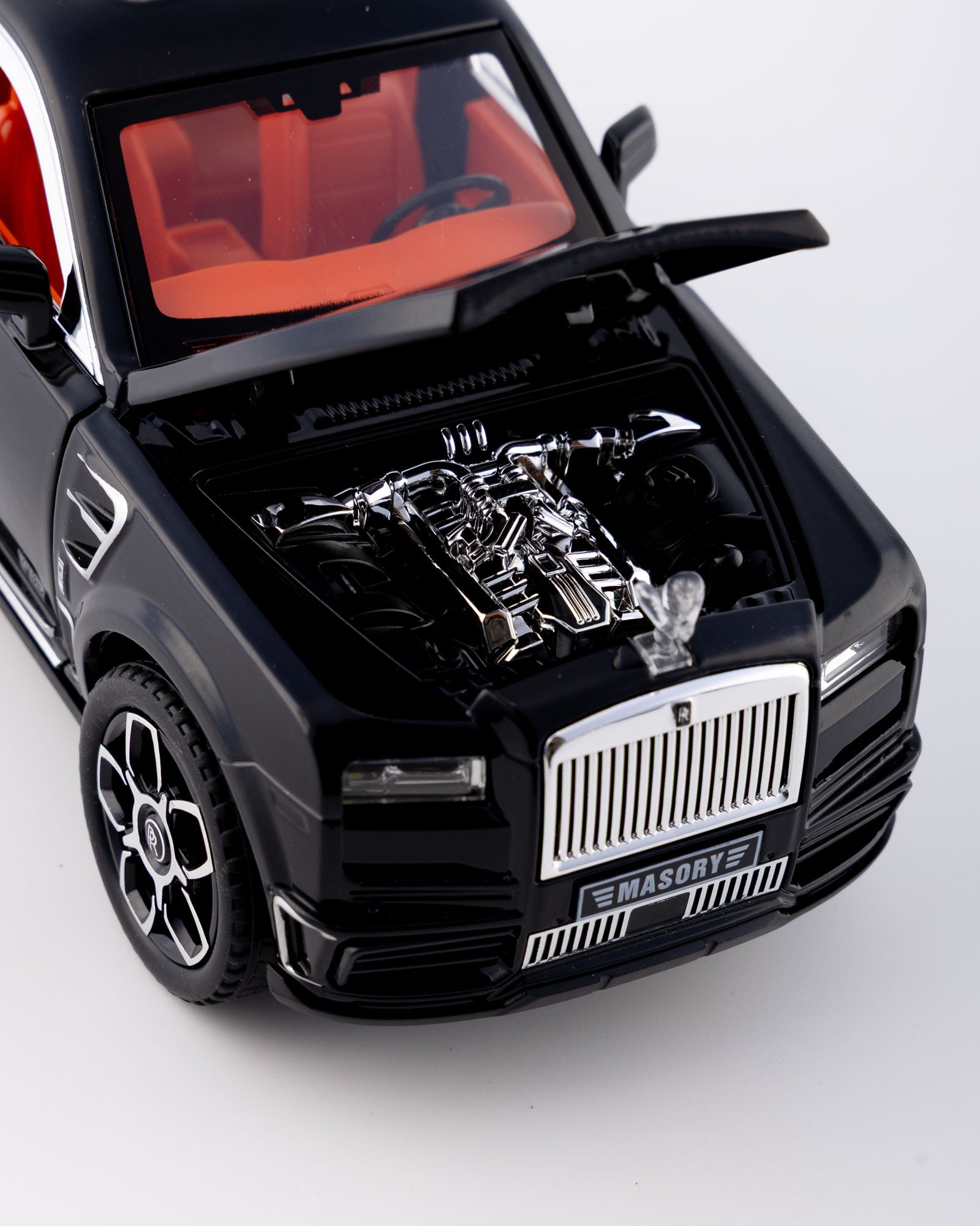 Rolls-Royce Cullinan Mansory Edition Diecast Black Car 1:24 Scale - Ignition Prime