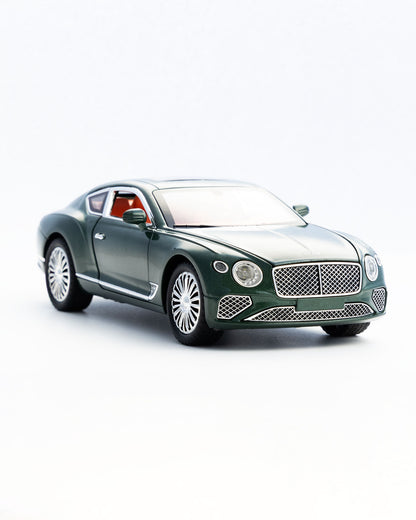 Bentley Continental GT Green Diecast Car Model 1:24 Scale - Ignition Prime