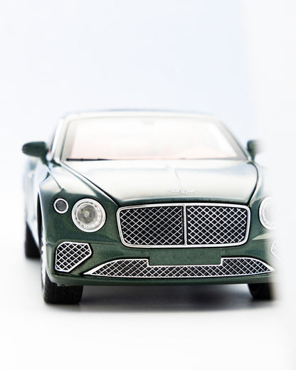 Bentley Continental GT Green Diecast Car Model 1:24 Scale - Ignition Prime
