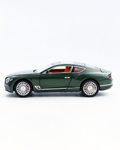 Bentley Continental GT Green Diecast Car Model 1:24 Scale - Ignition Prime