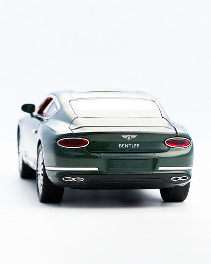 Bentley Continental GT Green Diecast Car Model 1:24 Scale - Ignition Prime