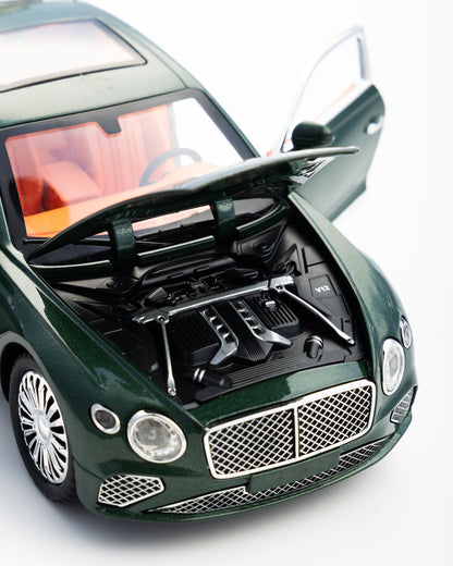 Bentley Continental GT Green Diecast Car Model 1:24 Scale - Ignition Prime