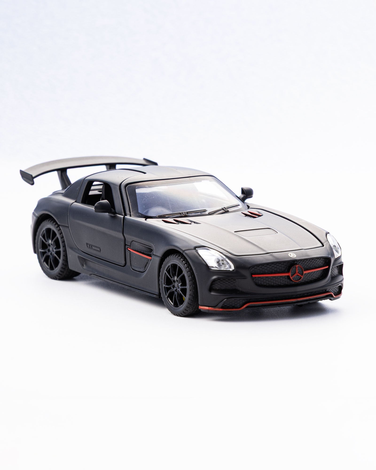 Mercedes-Benz SLS AMG Black Diecast Car 1:32 Scale - Ignition Prime
