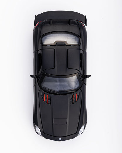 Mercedes-Benz SLS AMG Black Diecast Car 1:32 Scale - Ignition Prime