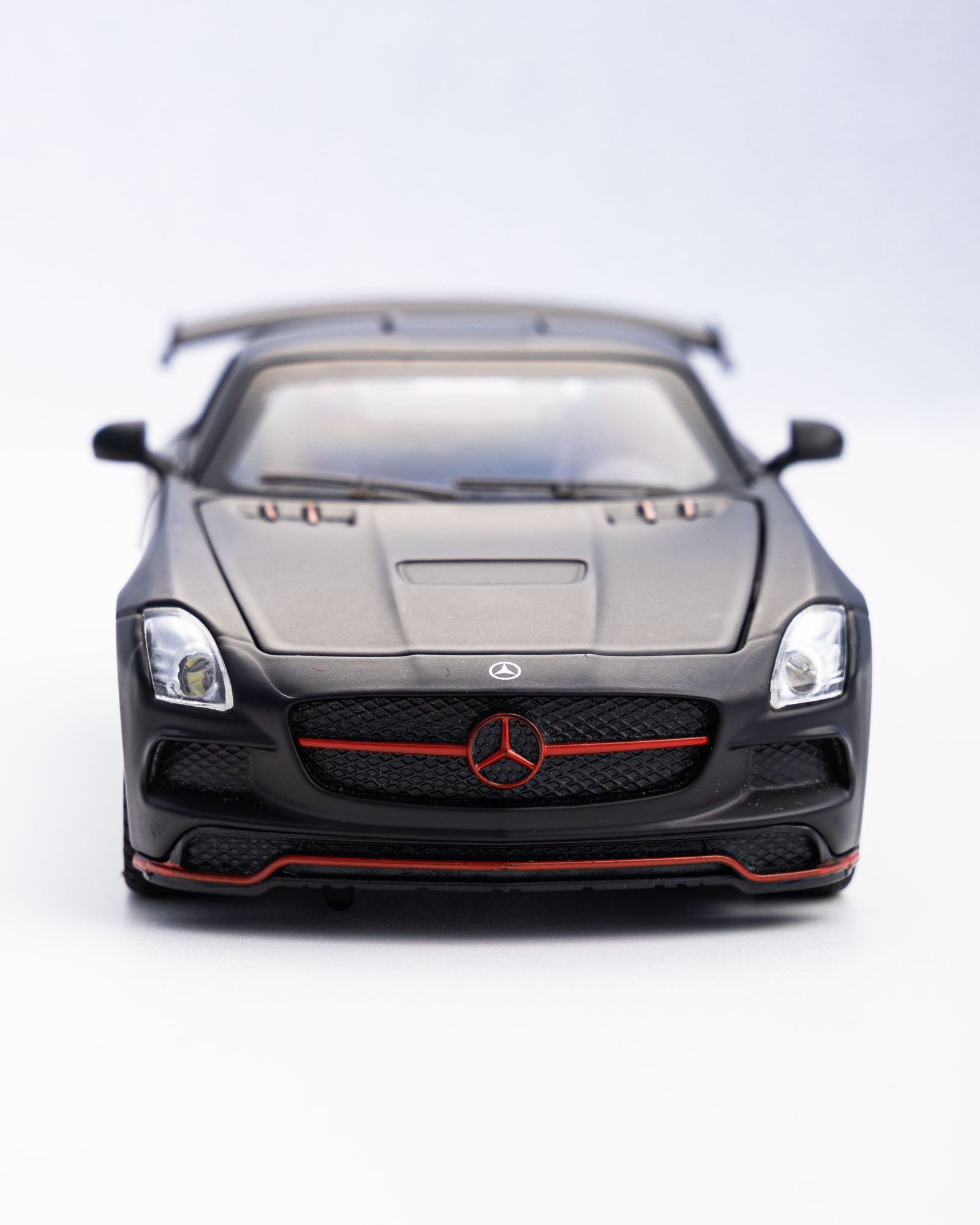 Mercedes-Benz SLS AMG Black Diecast Car 1:32 Scale - Ignition Prime