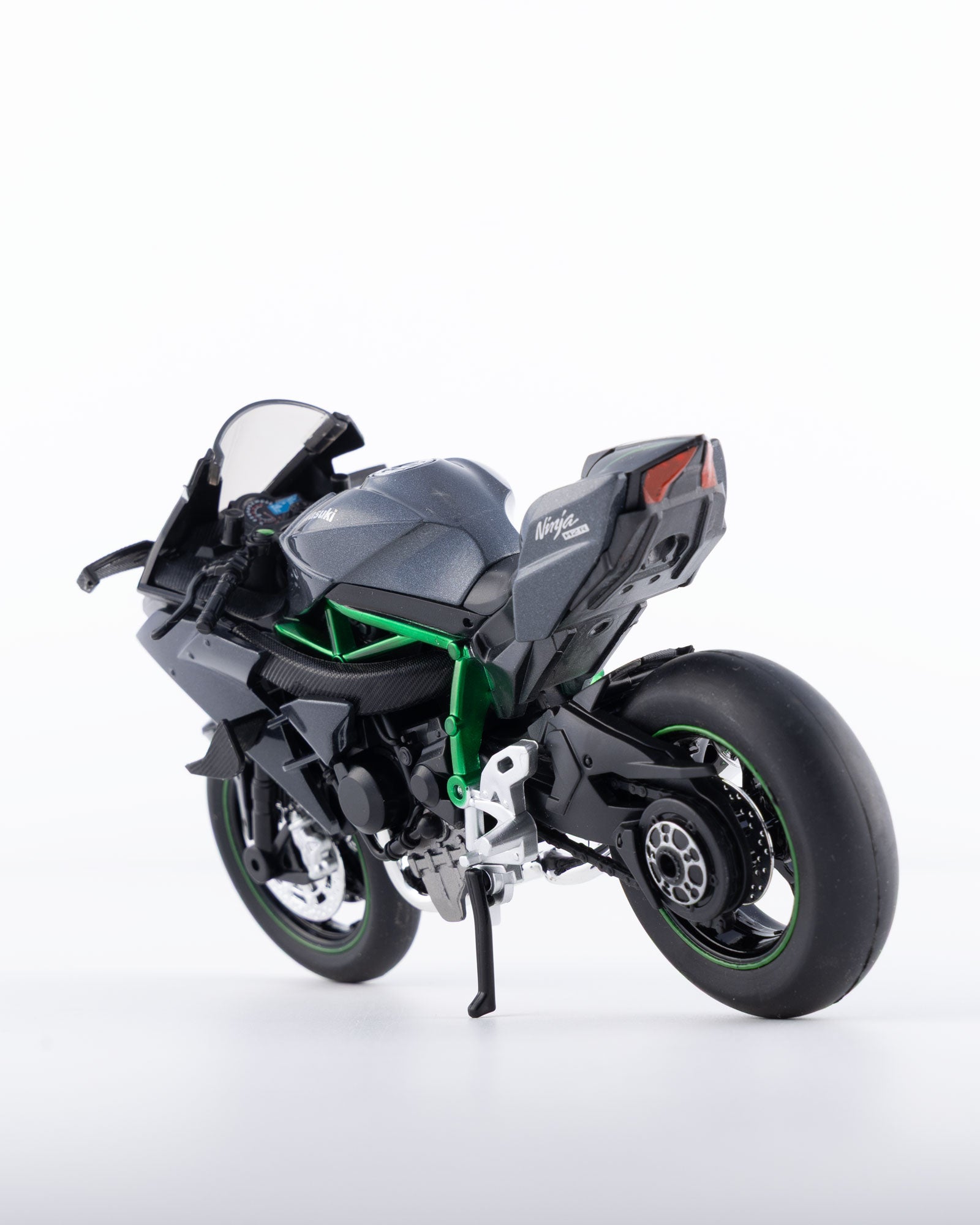 Kawasaki Ninja H2R Diecast Black Car 1:24 Scale - Ignition Prime
