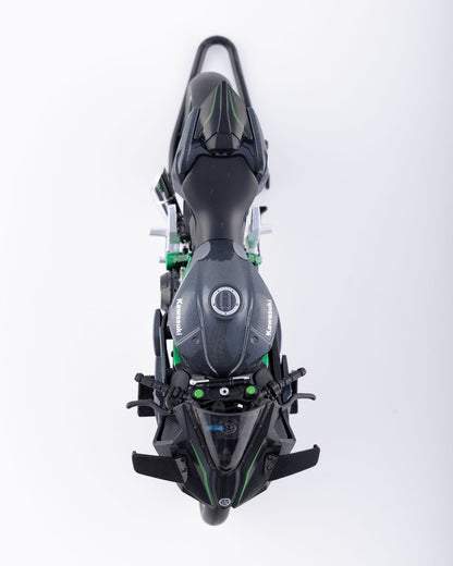 Kawasaki Ninja H2R Diecast Black Car 1:24 Scale - Ignition Prime