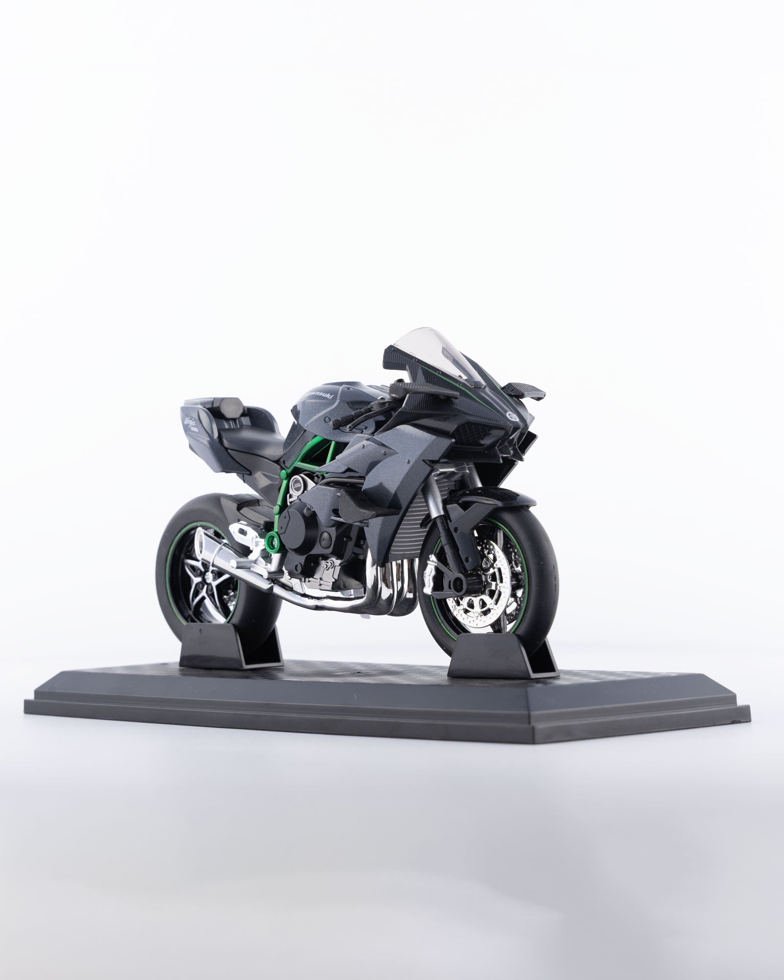 Kawasaki Ninja H2R Diecast Black Car 1:24 Scale - Ignition Prime
