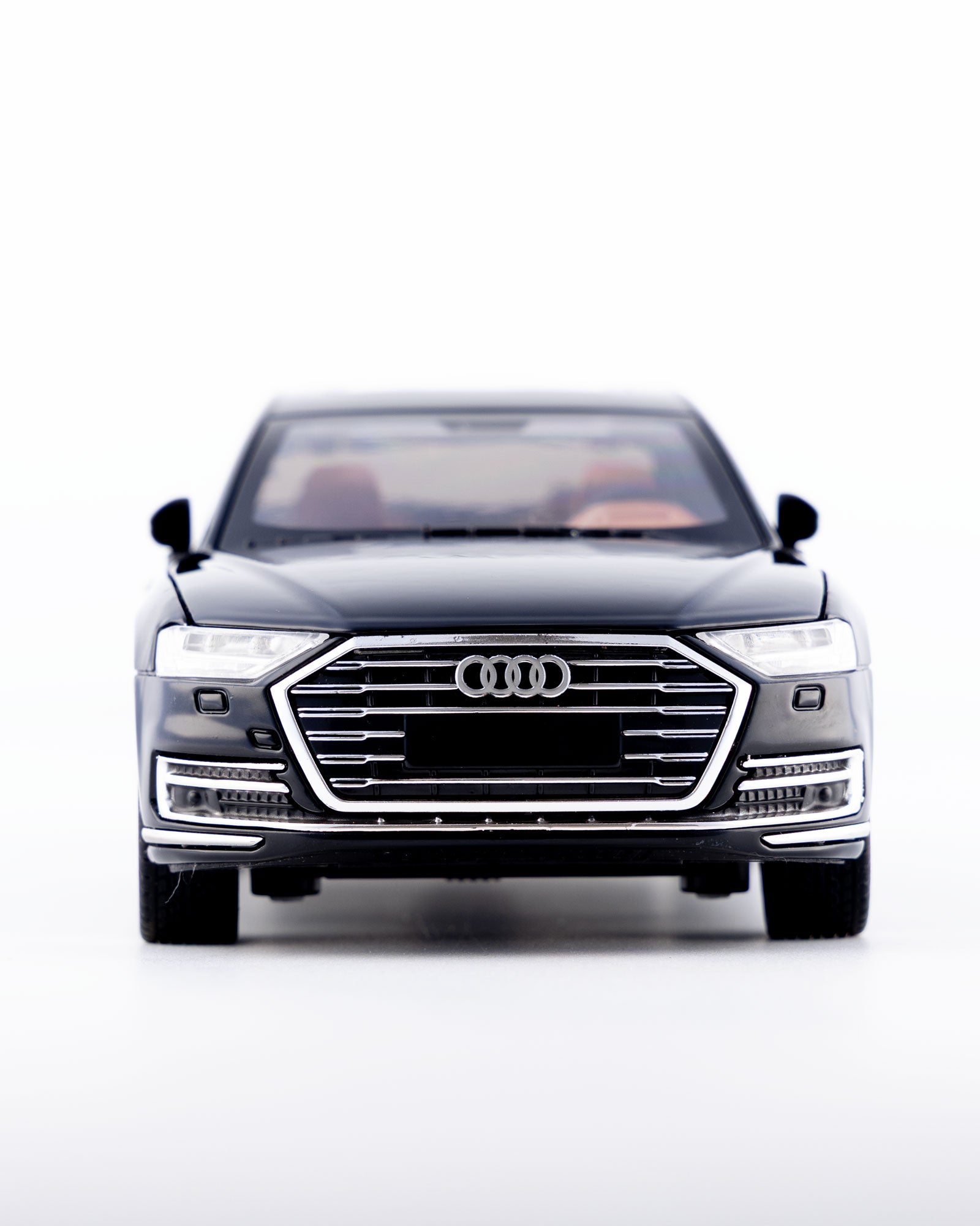 Audi A8 L Diecast Black Car 1:24 Scale - Ignition Prime