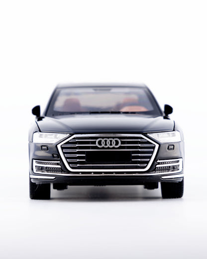 Audi A8 L Diecast Black Car 1:24 Scale - Ignition Prime