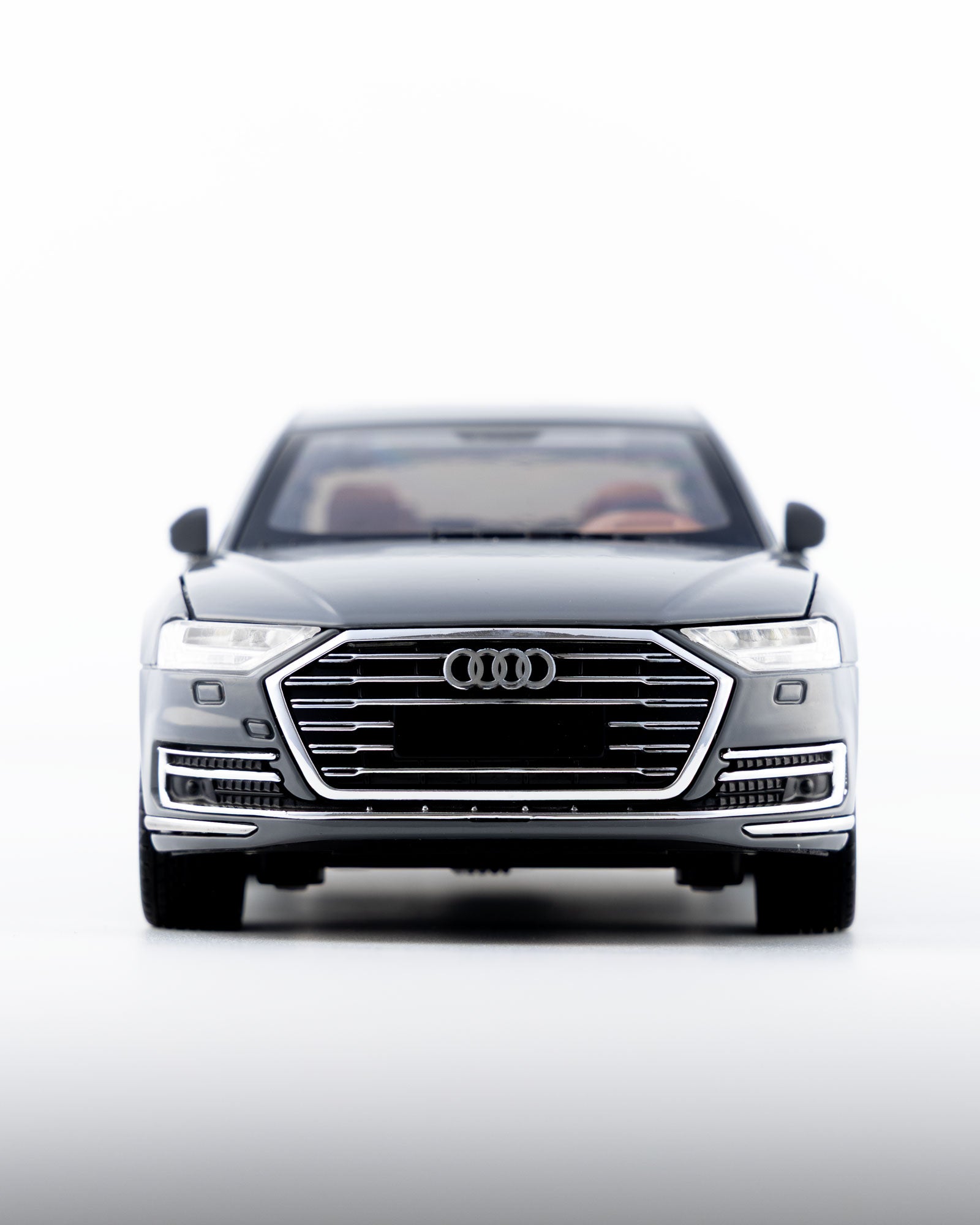 Audi A8 L Diecast Grey Car 1:24 Scale - Ignition Prime