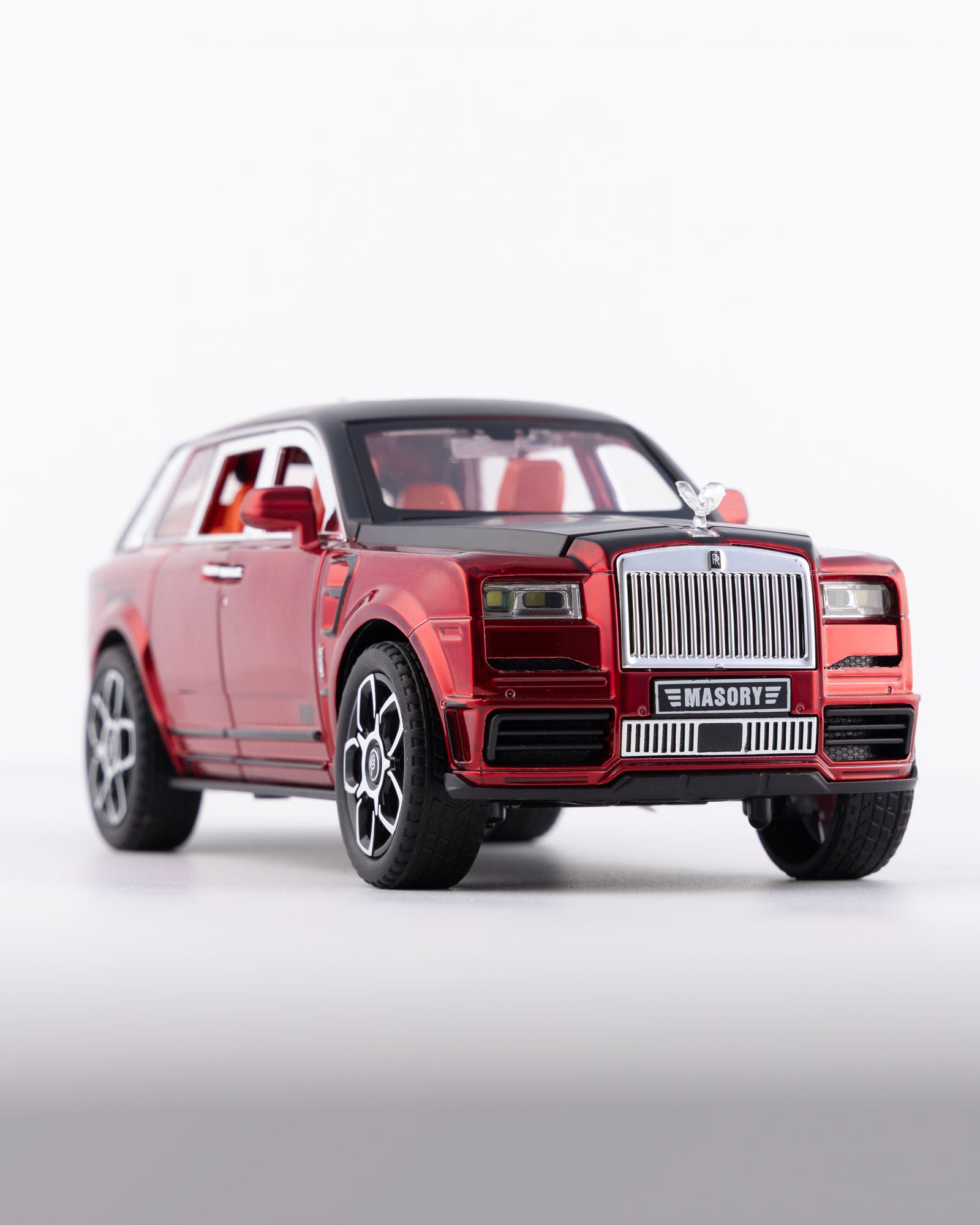 Rolls-Royce Cullinan Mansory Edition Diecast Red Car 1:24 Scale - Ignition Prime