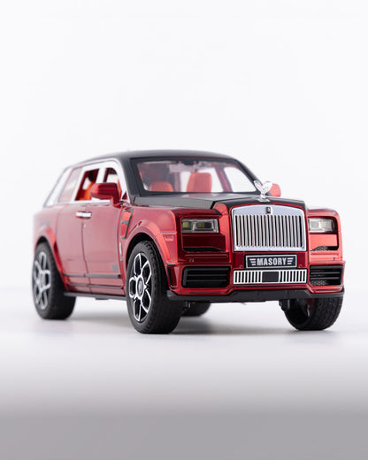 Rolls-Royce Cullinan Mansory Edition Diecast Red Car 1:24 Scale - Ignition Prime