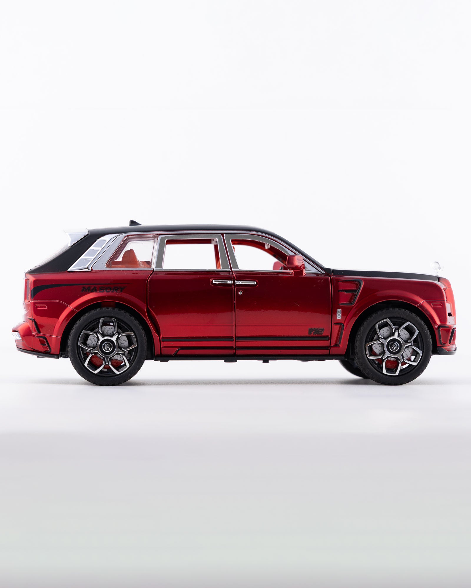 Rolls-Royce Cullinan Mansory Edition Diecast Red Car 1:24 Scale - Ignition Prime