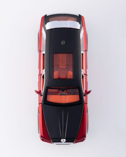 Rolls-Royce Cullinan Mansory Edition Diecast Red Car 1:24 Scale - Ignition Prime