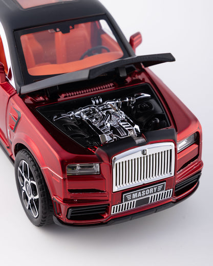 Rolls-Royce Cullinan Mansory Edition Diecast Red Car 1:24 Scale - Ignition Prime