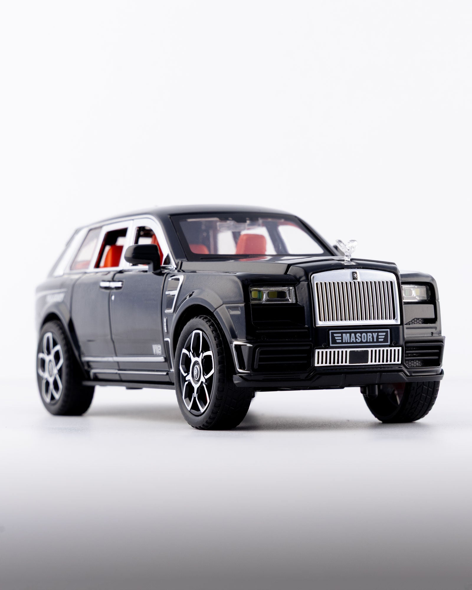 Rolls-Royce Cullinan Mansory Edition Diecast Black Car 1:24 Scale - Ignition Prime