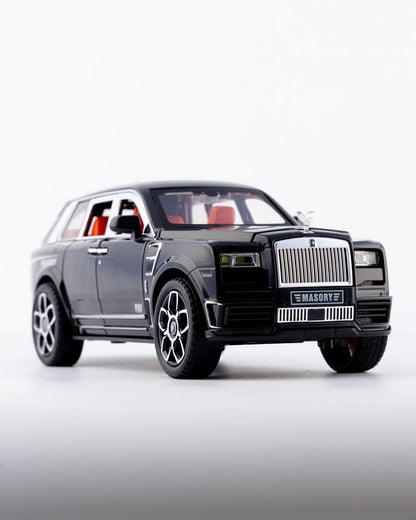 Rolls-Royce Cullinan Mansory Edition Diecast Black Car 1:24 Scale - Ignition Prime