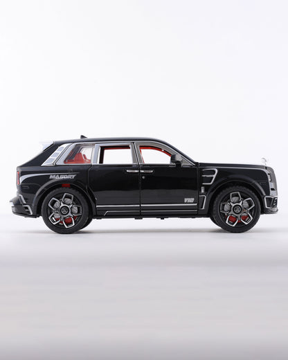 Rolls-Royce Cullinan Mansory Edition Diecast Black Car 1:24 Scale - Ignition Prime