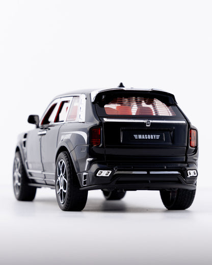 Rolls-Royce Cullinan Mansory Edition Diecast Black Car 1:24 Scale - Ignition Prime
