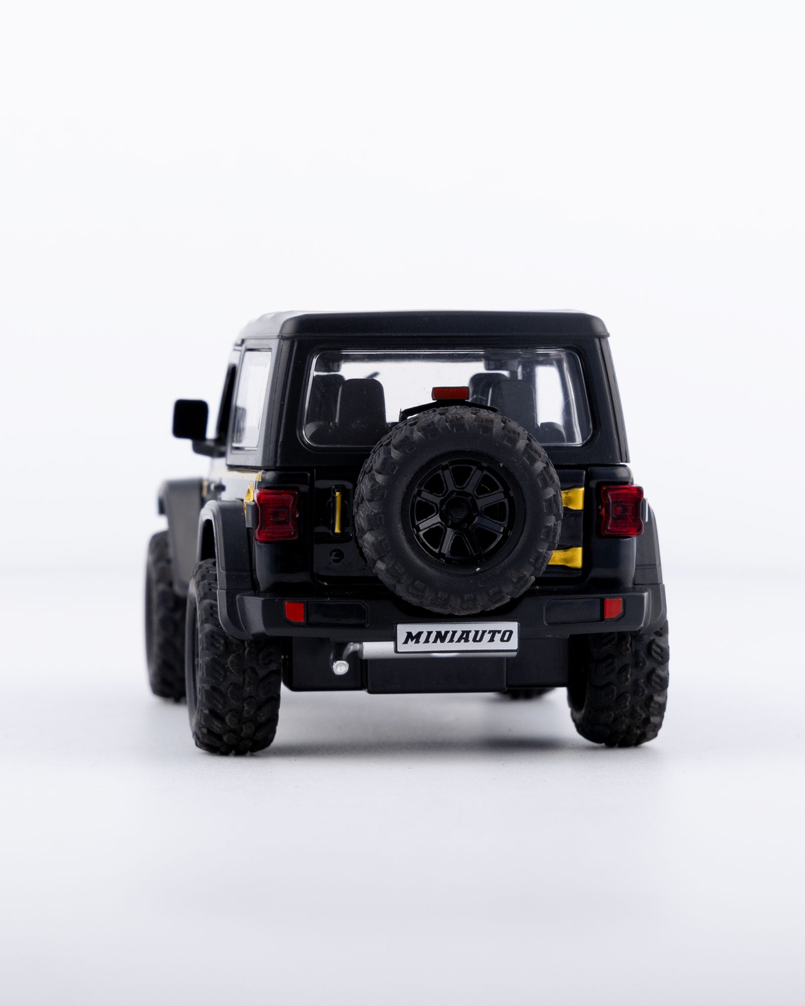 Jeep Wrangler Rubicon 1941 Edition Diecast Black Car 1:32 Scale - Ignition Prime