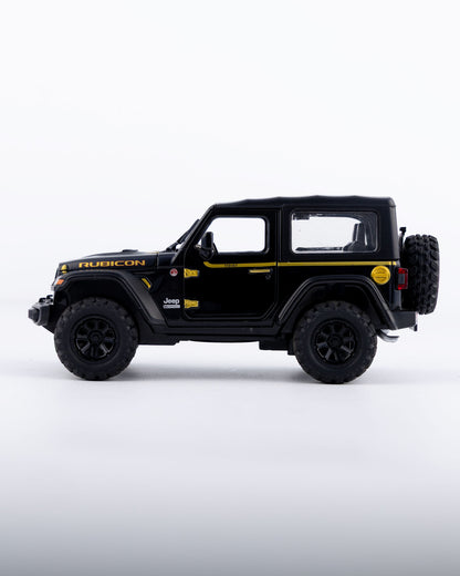 Jeep Wrangler Rubicon 1941 Edition Diecast Black Car 1:32 Scale - Ignition Prime