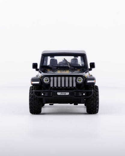 Jeep Wrangler Rubicon 1941 Edition Diecast Black Car 1:32 Scale - Ignition Prime
