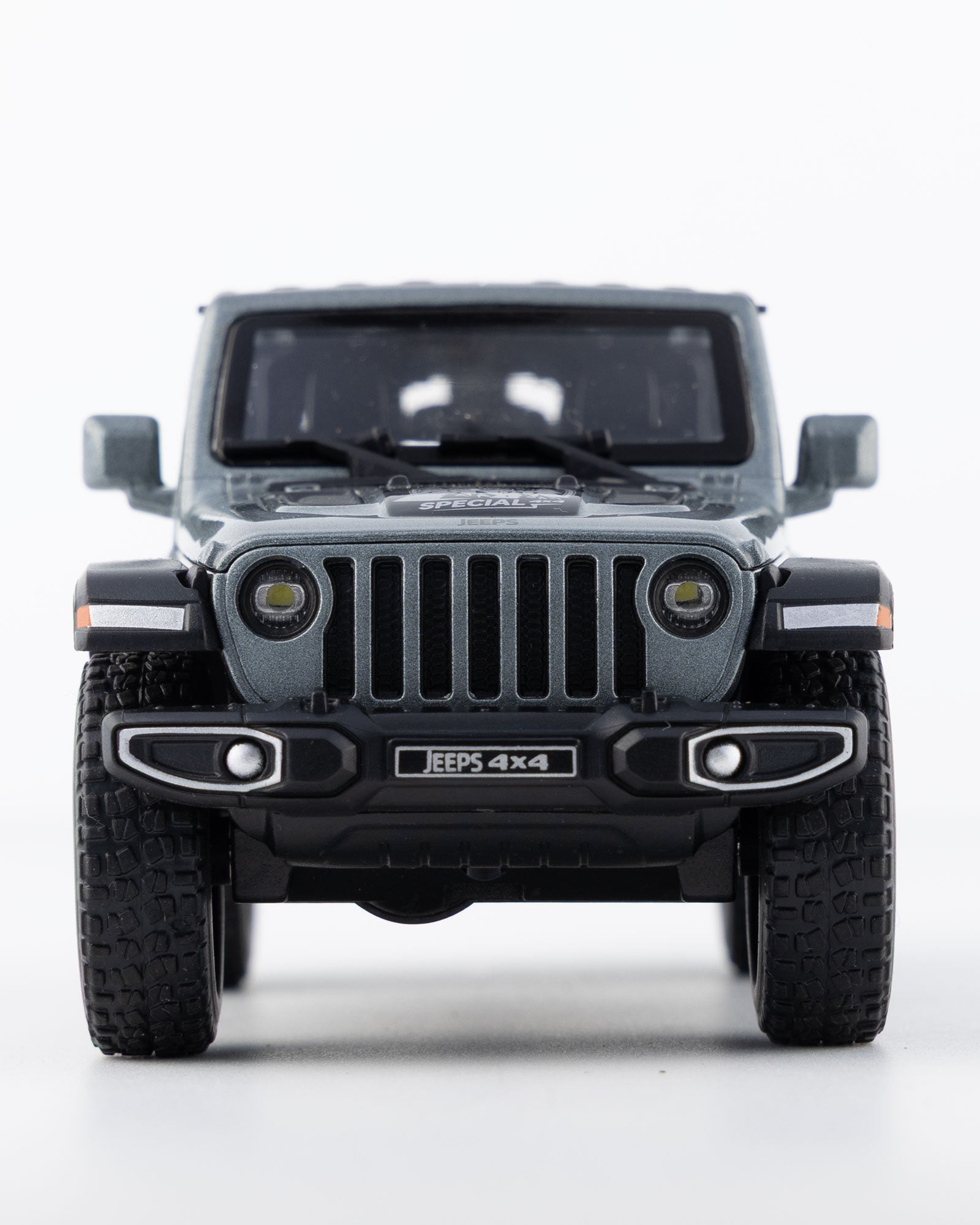 Jeep Wrangler Unlimited 4-Door Diecast Grey Car 1:32 Scale - Ignition Prime