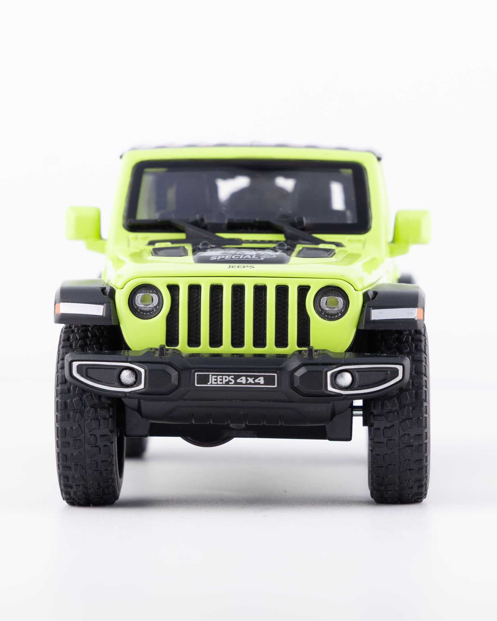 Jeep Wrangler Unlimited 4-Door Diecast Lime Car 1:32 Scale - Ignition Prime