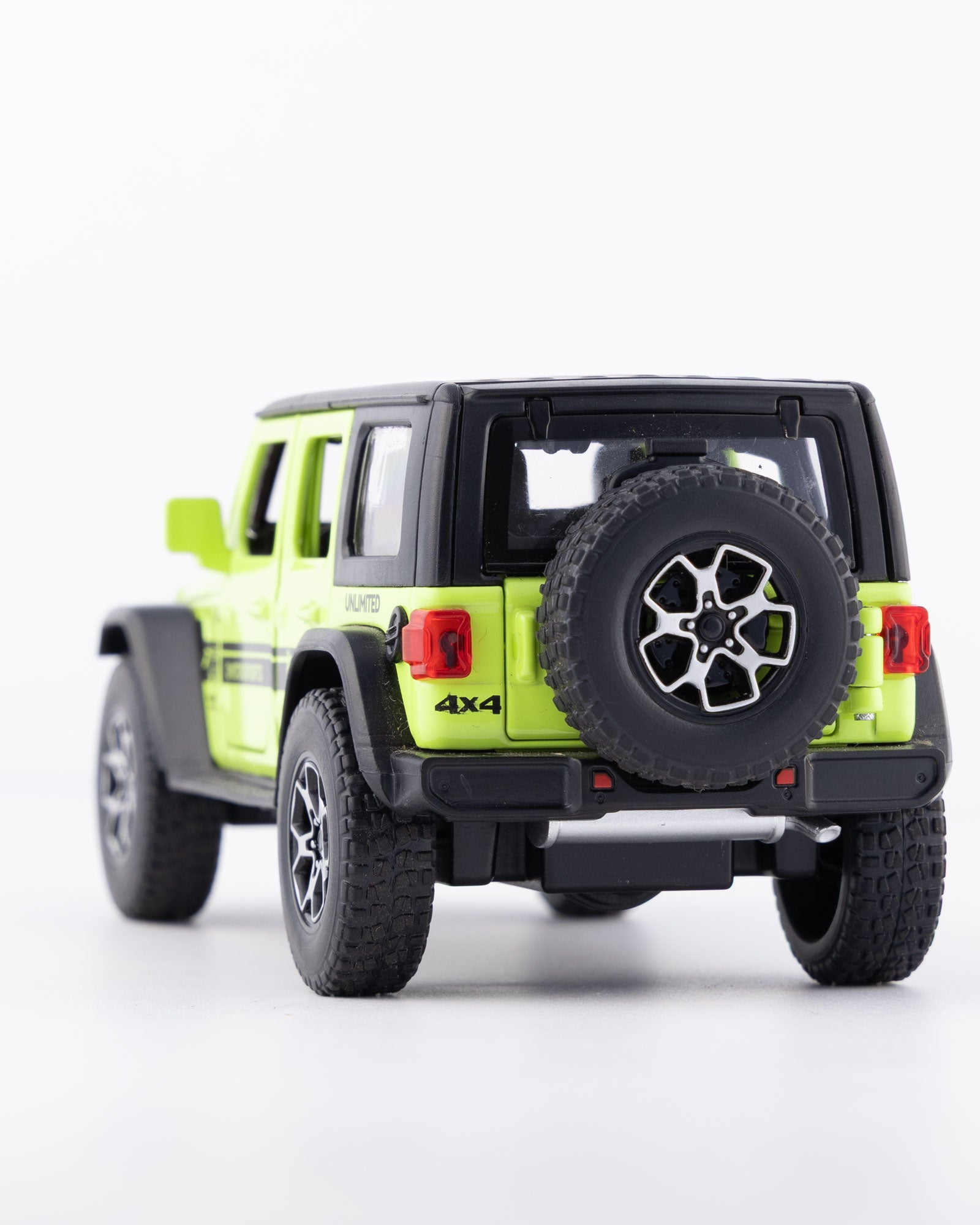 Jeep Wrangler Unlimited 4-Door Diecast Lime Car 1:32 Scale - Ignition Prime