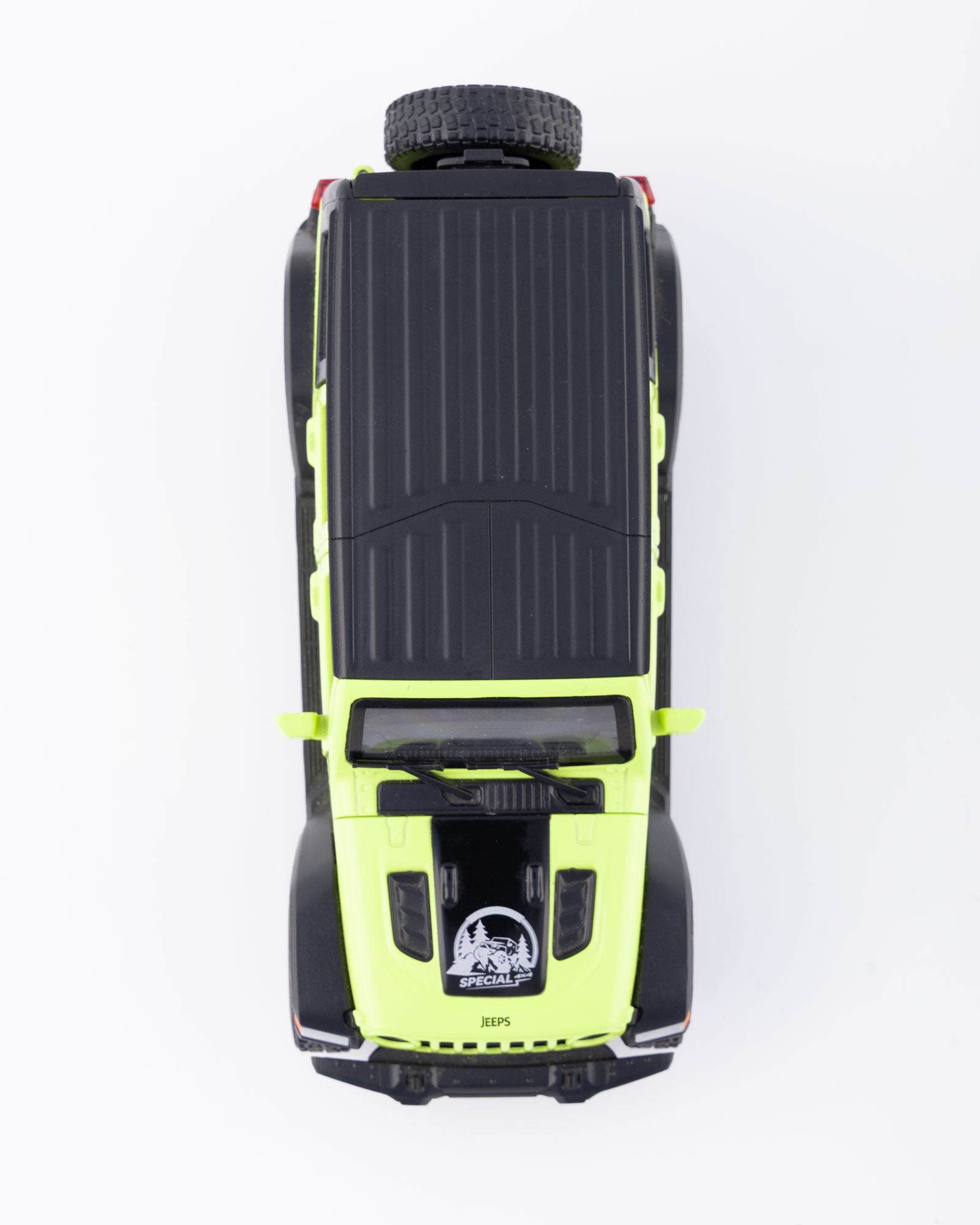 Jeep Wrangler Unlimited 4-Door Diecast Lime Car 1:32 Scale - Ignition Prime