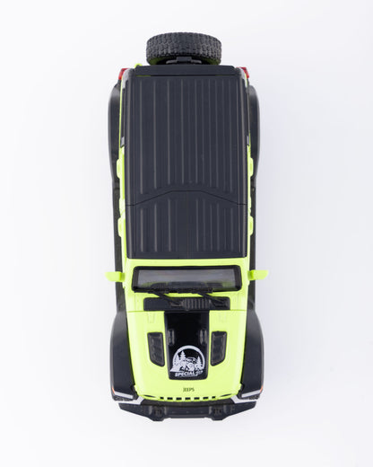 Jeep Wrangler Unlimited 4-Door Diecast Lime Car 1:32 Scale - Ignition Prime