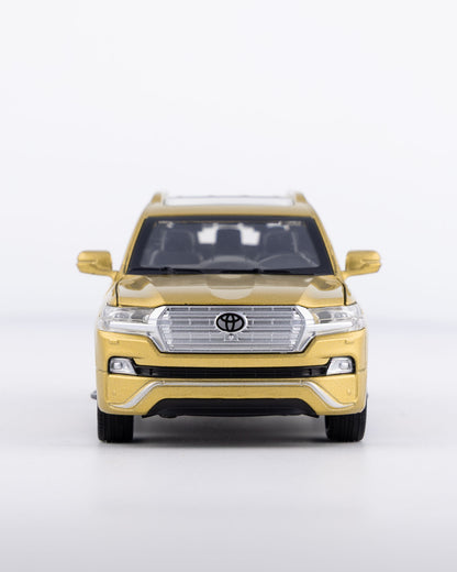 Toyota Land Cruiser VX.R V8 Diecast Gold Car 1:32 Scale - Ignition Prime