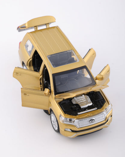 Toyota Land Cruiser VX.R V8 Diecast Gold Car 1:32 Scale - Ignition Prime