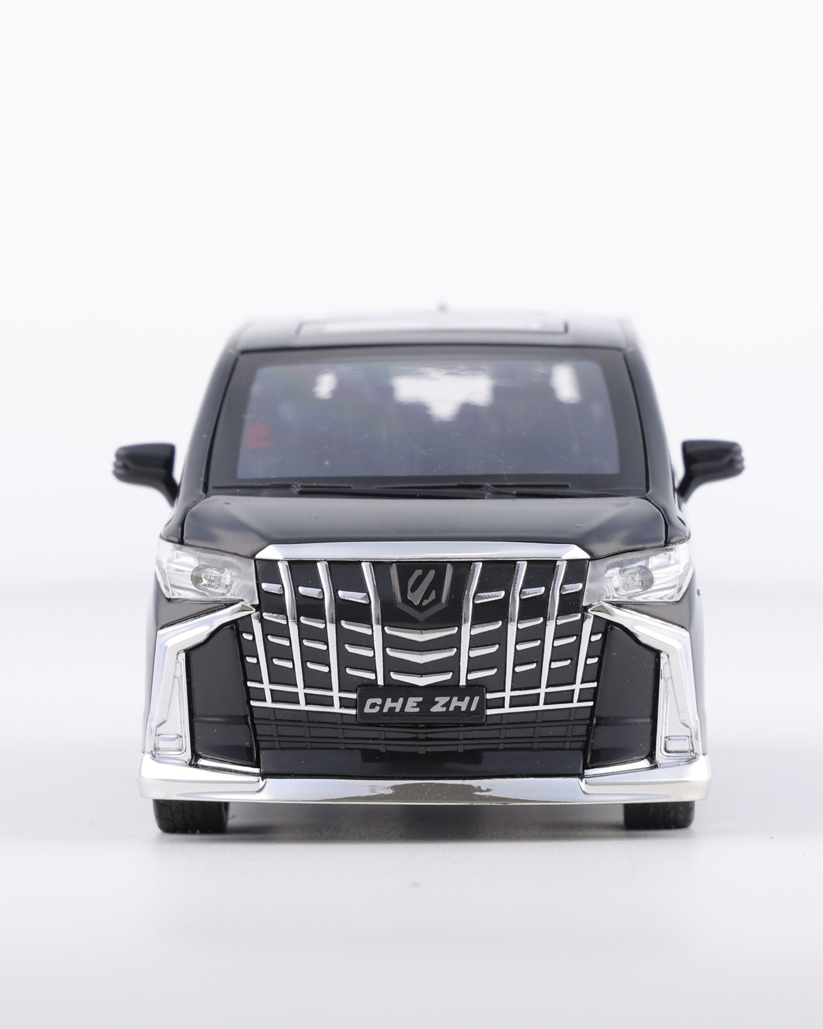 Toyota Alphard Executive Lounge Diecast Black Car 1:32 Scale - Ignition Prime