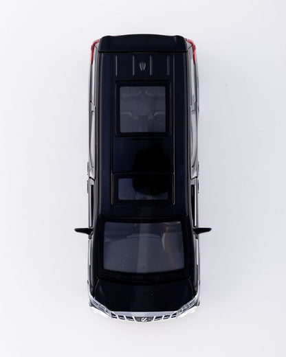 Toyota Alphard Executive Lounge Diecast Black Car 1:32 Scale - Ignition Prime