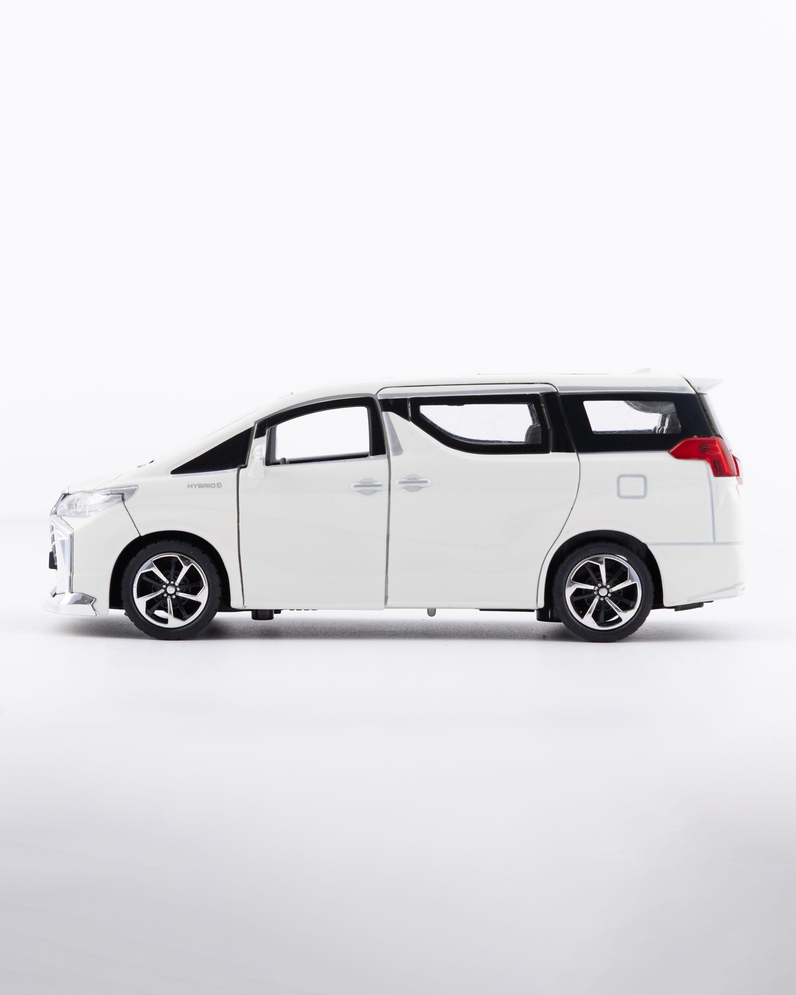 Toyota Alphard Executive Lounge Diecast White Car 1:32 Scale - Ignition Prime