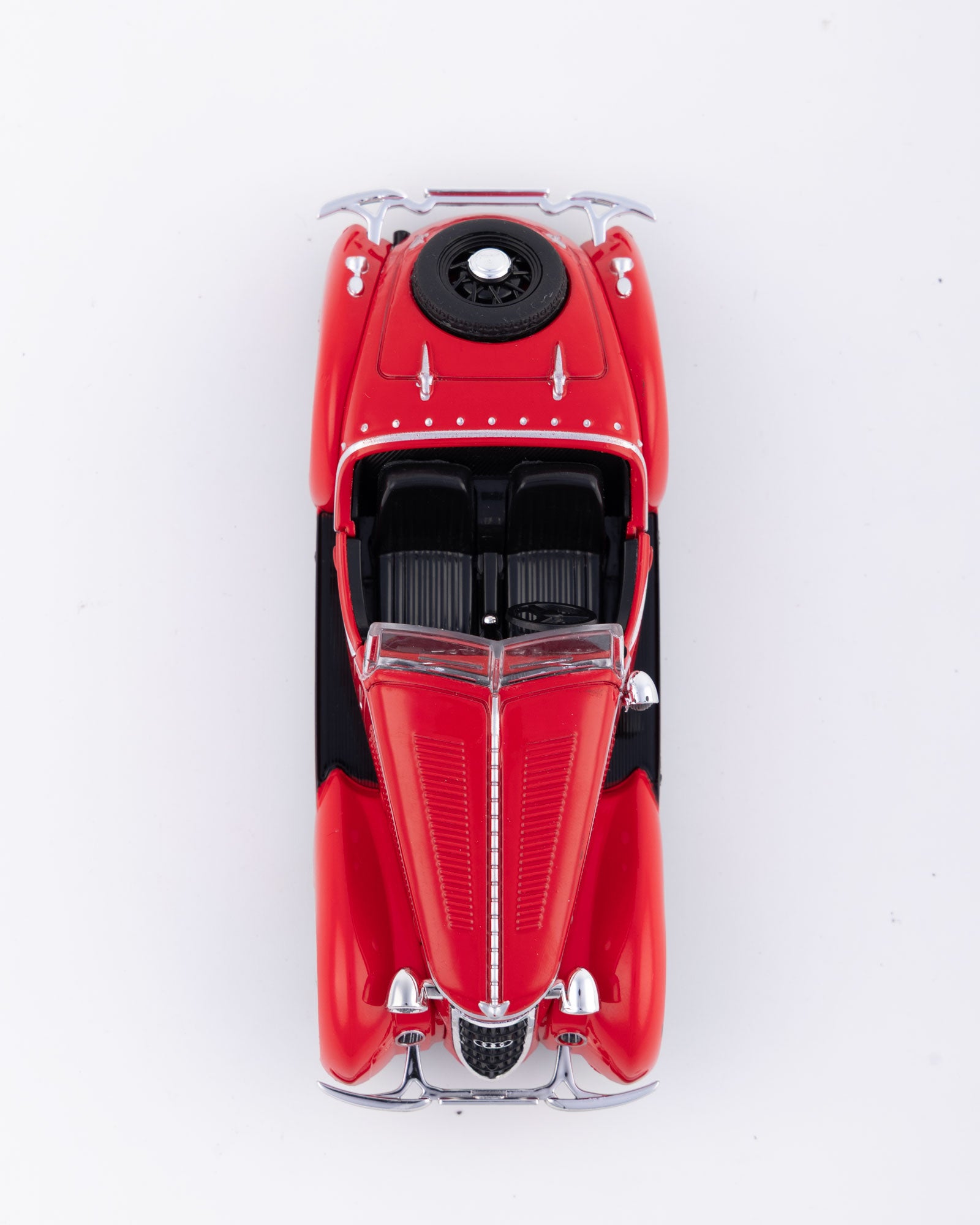 Audi 920 Cabriolet Classic Vintage Diecast Red Car 1:32 Scale - Ignition Prime