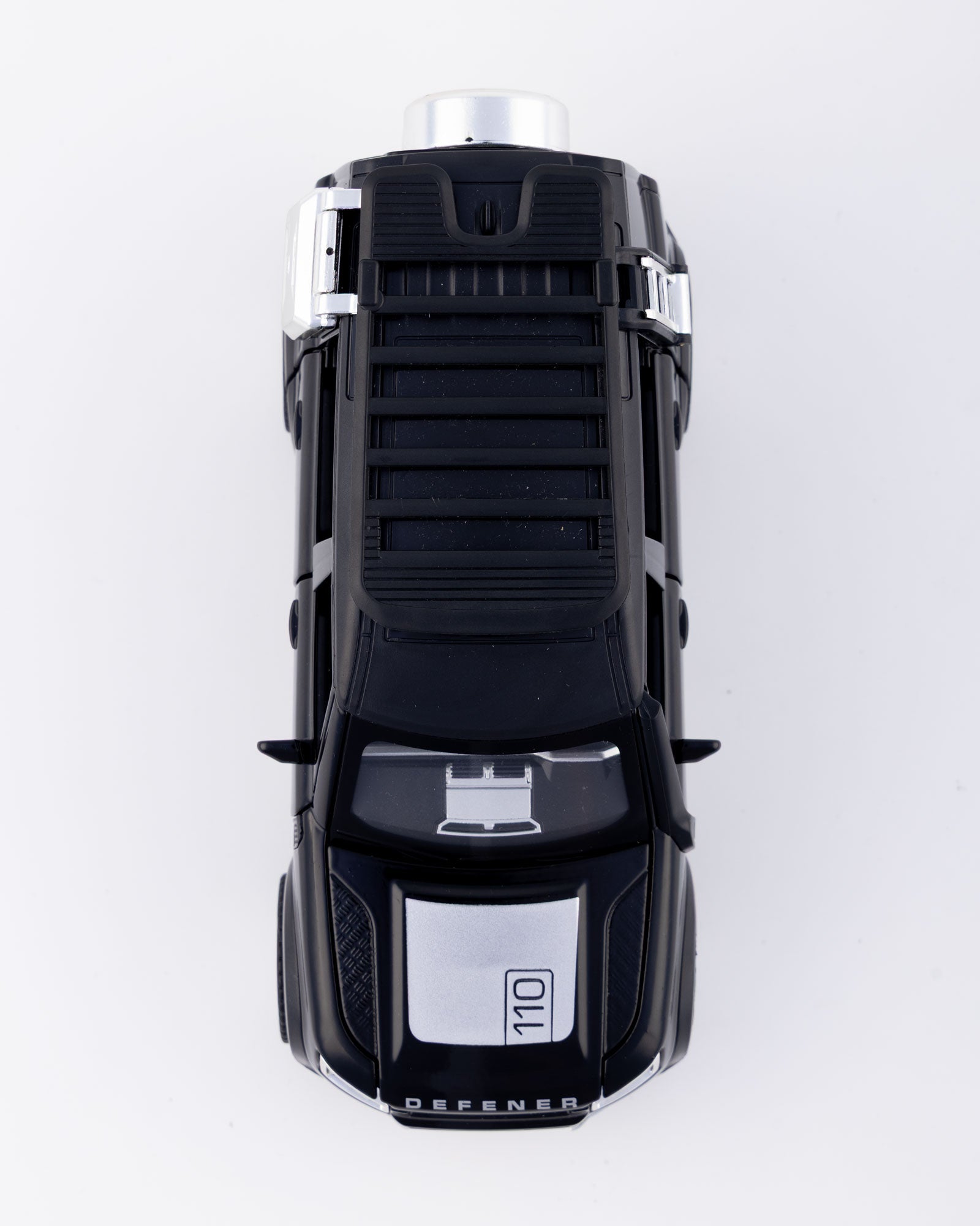 Land Rover Defender 110 Diecast Black Car 1:32 Scale - Ignition Prime