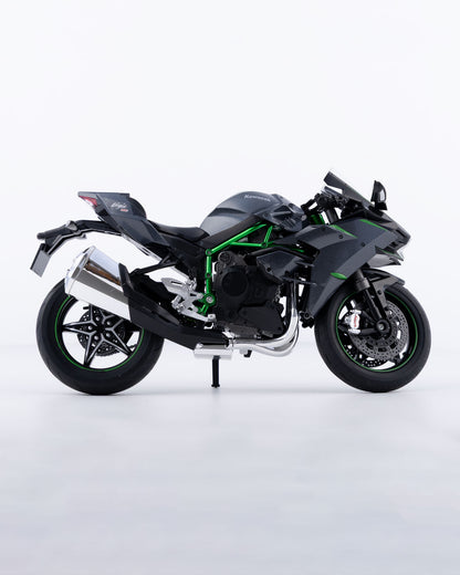 Kawasaki Ninja H2 SX Diecast Bike 1:18 Scale - Ignition Prime