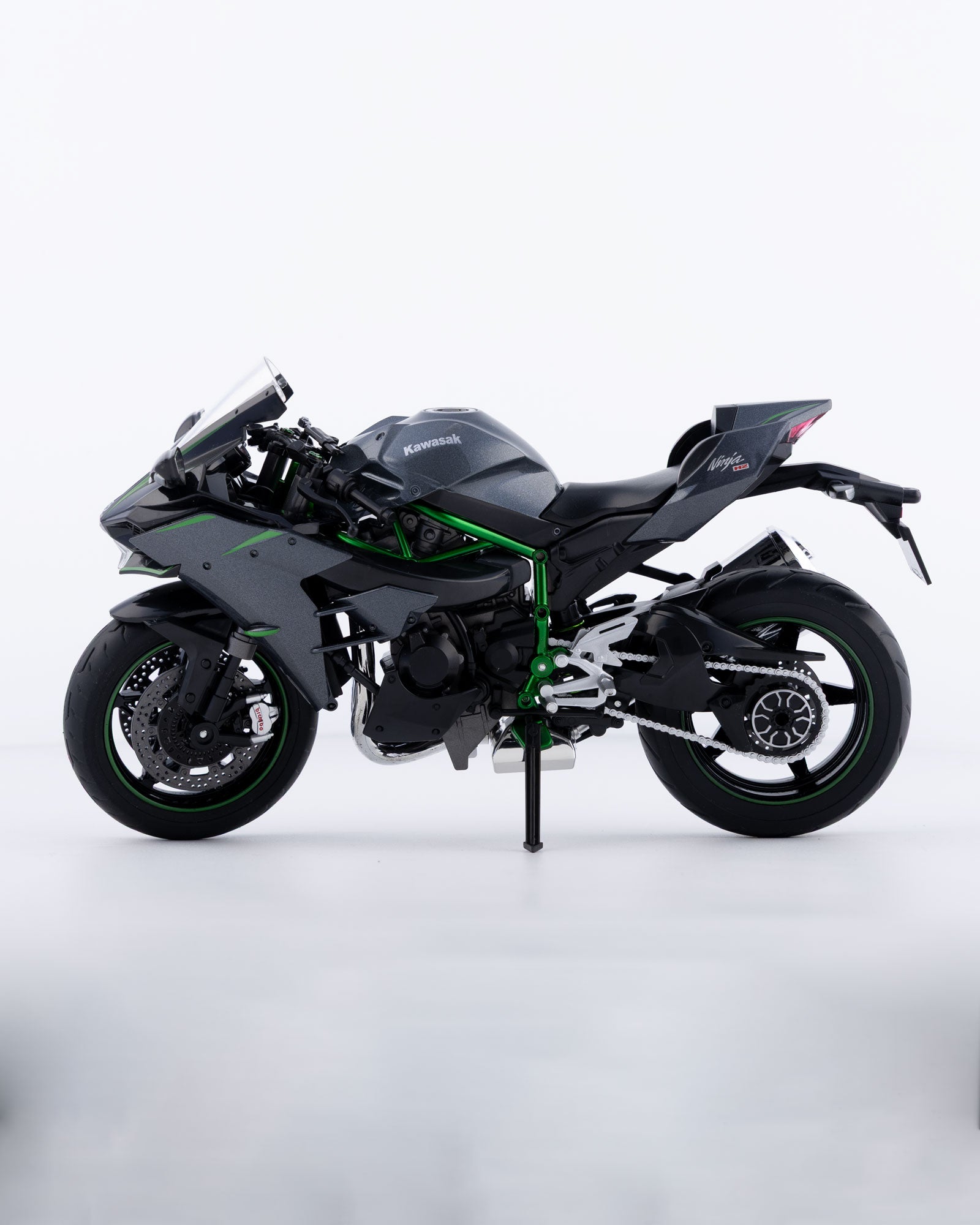 Kawasaki Ninja H2 SX Diecast Bike 1:18 Scale - Ignition Prime