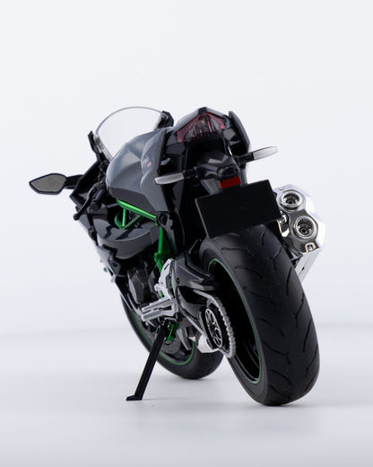 Kawasaki Ninja H2 SX Diecast Bike 1:18 Scale - Ignition Prime
