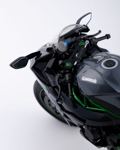 Kawasaki Ninja H2 SX Diecast Bike 1:18 Scale - Ignition Prime