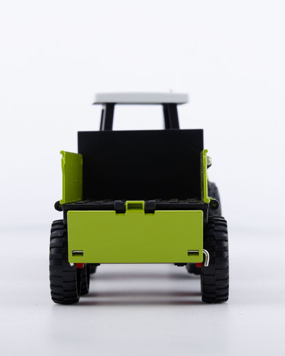 Classic Green Tractor with Trailer Diecast Model 1:24 Scale - Ignition Prime