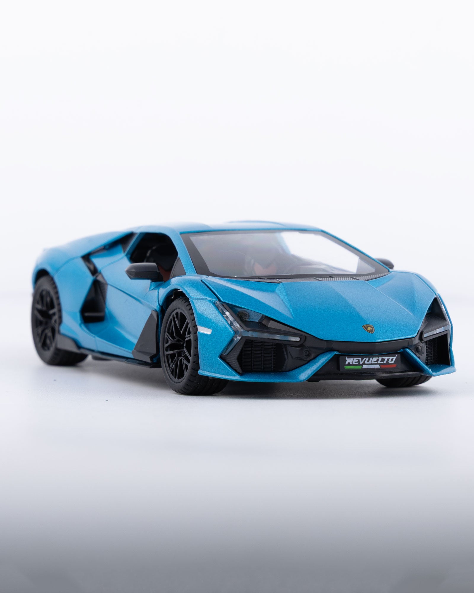 Lamborghini Revuelto Diecast Blue Car 1:24 Scale - Ignition Prime
