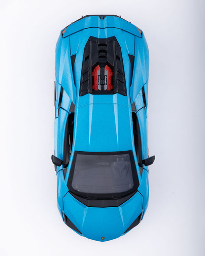 Lamborghini Revuelto Diecast Blue Car 1:24 Scale - Ignition Prime