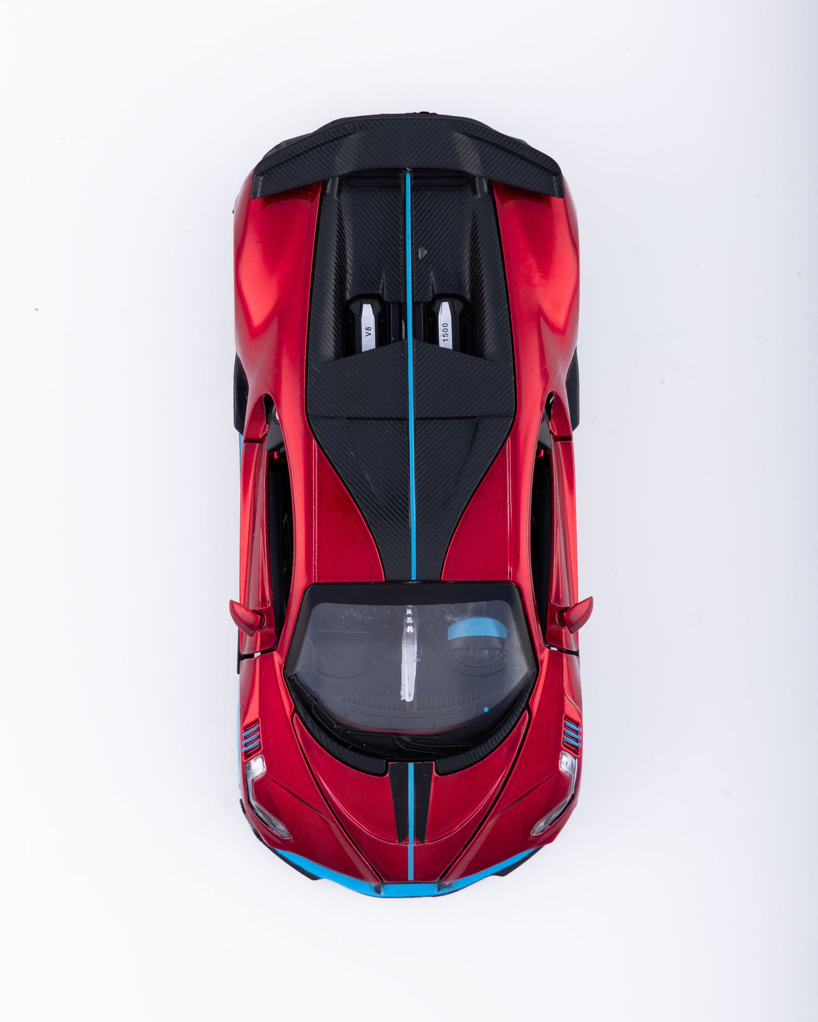 Bugatti Divo Diecast Red Car 1:24 Scale - Ignition Prime