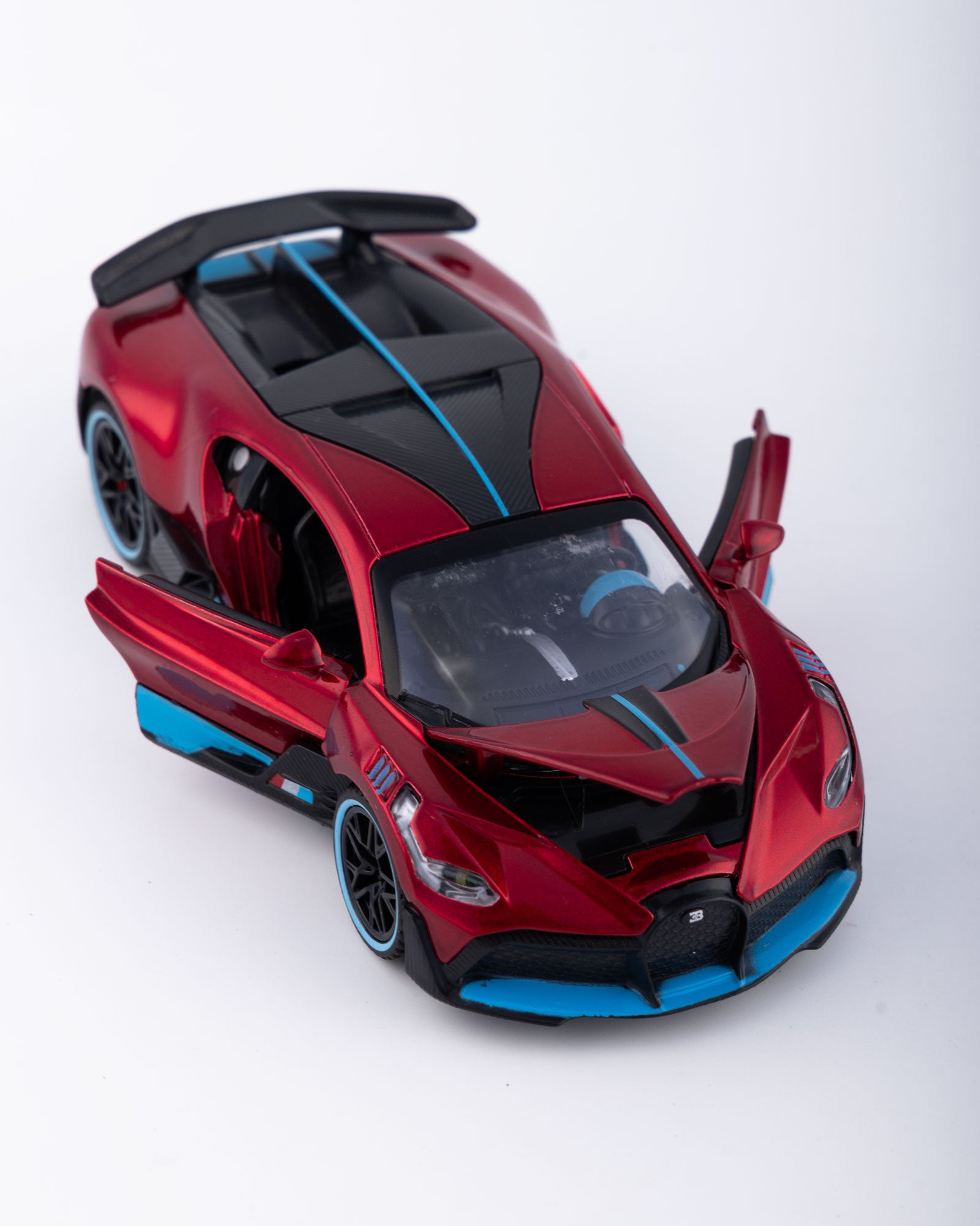 Bugatti Divo Diecast Red Car 1:24 Scale - Ignition Prime